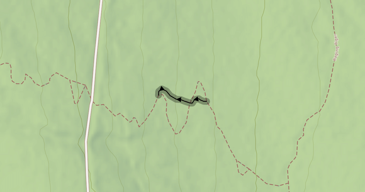 Map preview of Pacific Climbing Trail (PCT) Optional