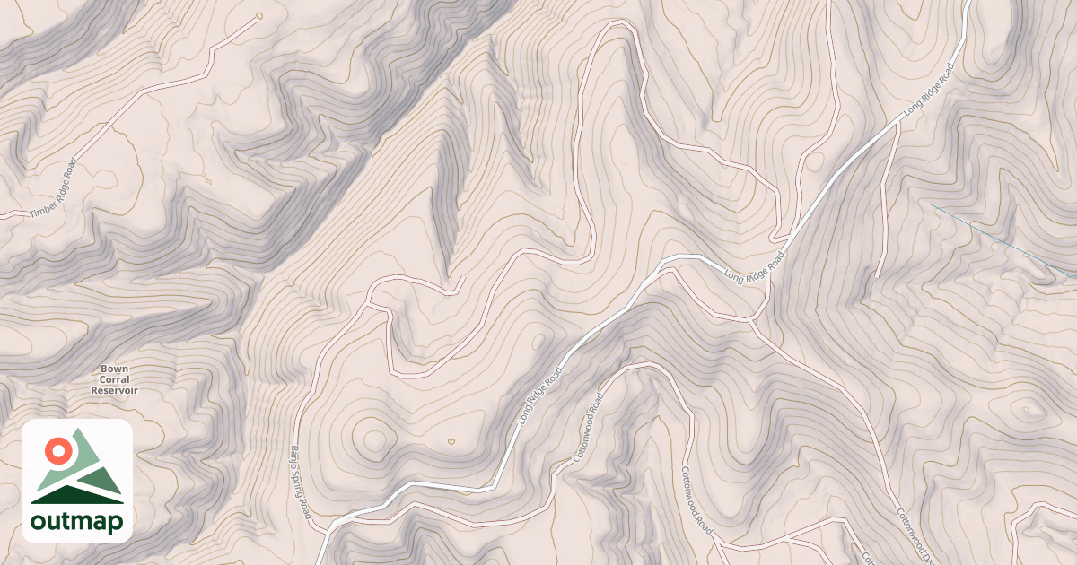 Map of BANJO SPRINGS