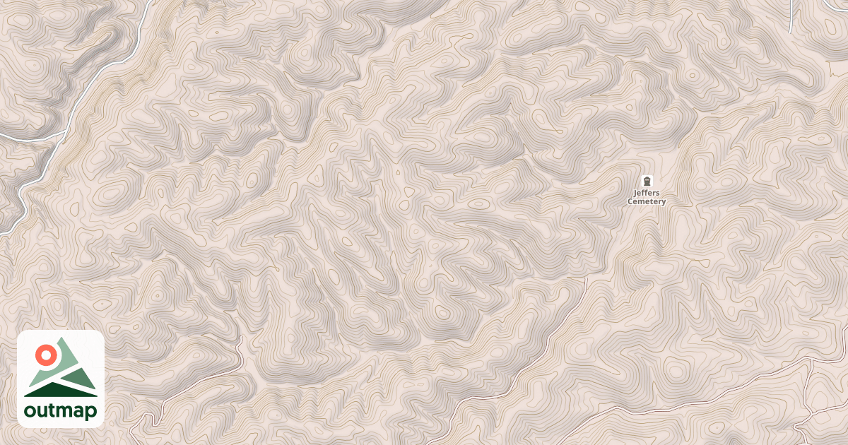 Map of JIM LEWIS CANYON