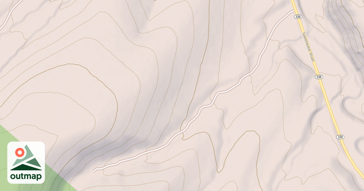 Map of SPUR ROAD