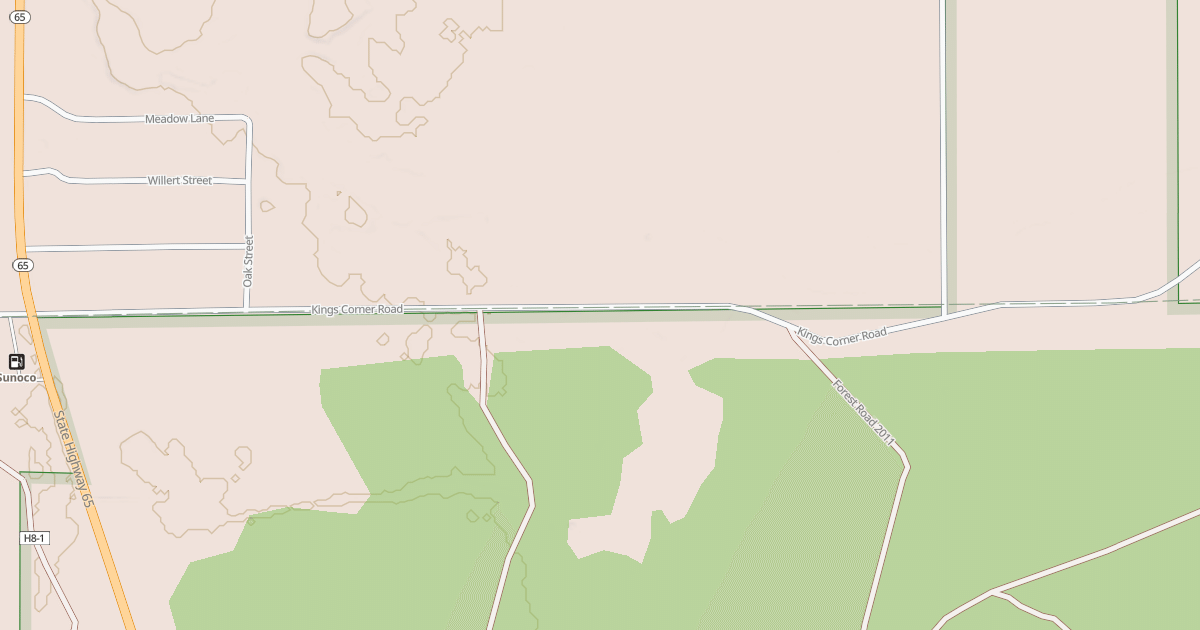 Map preview of KINGS CORNER