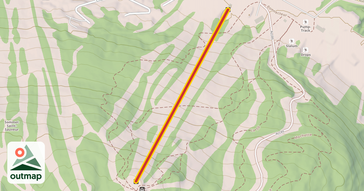 Map of Avila Express