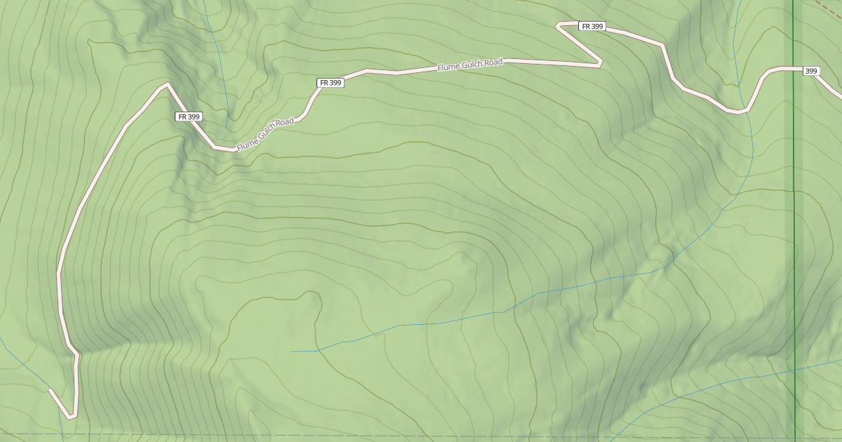 Map preview of FLUME GULCH