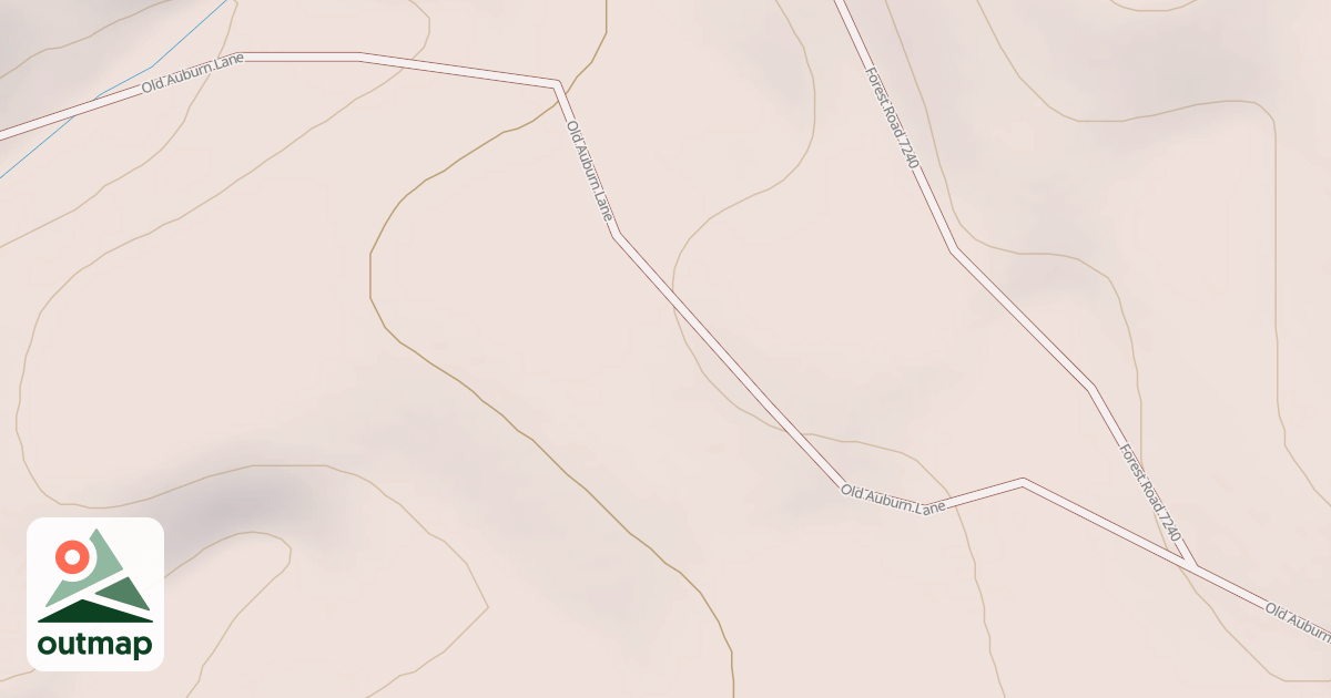 Map of AUBURN ROAD