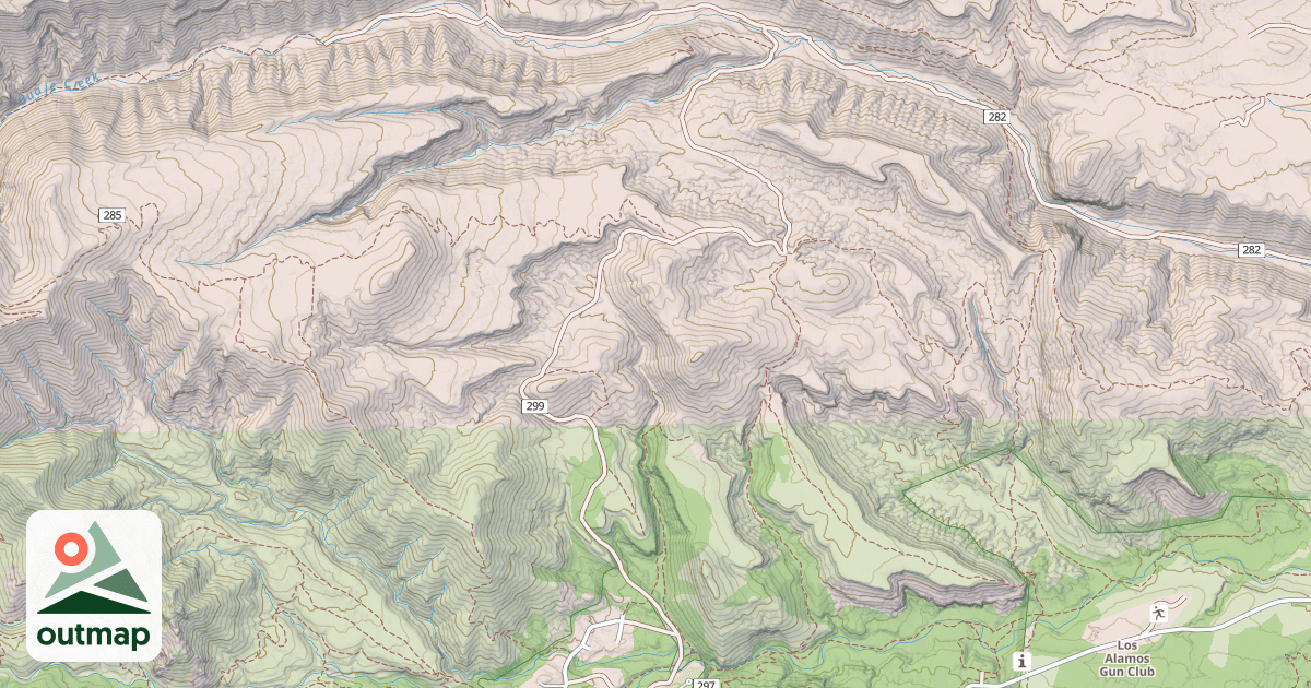 Map of USFS Motor Vehicle Use Map Trails 11389