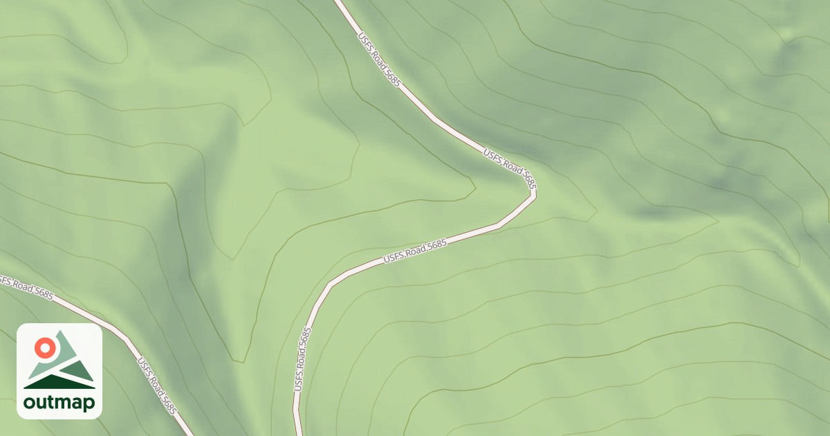 Map of (FDR) THUNDER MTN-JOHNSON