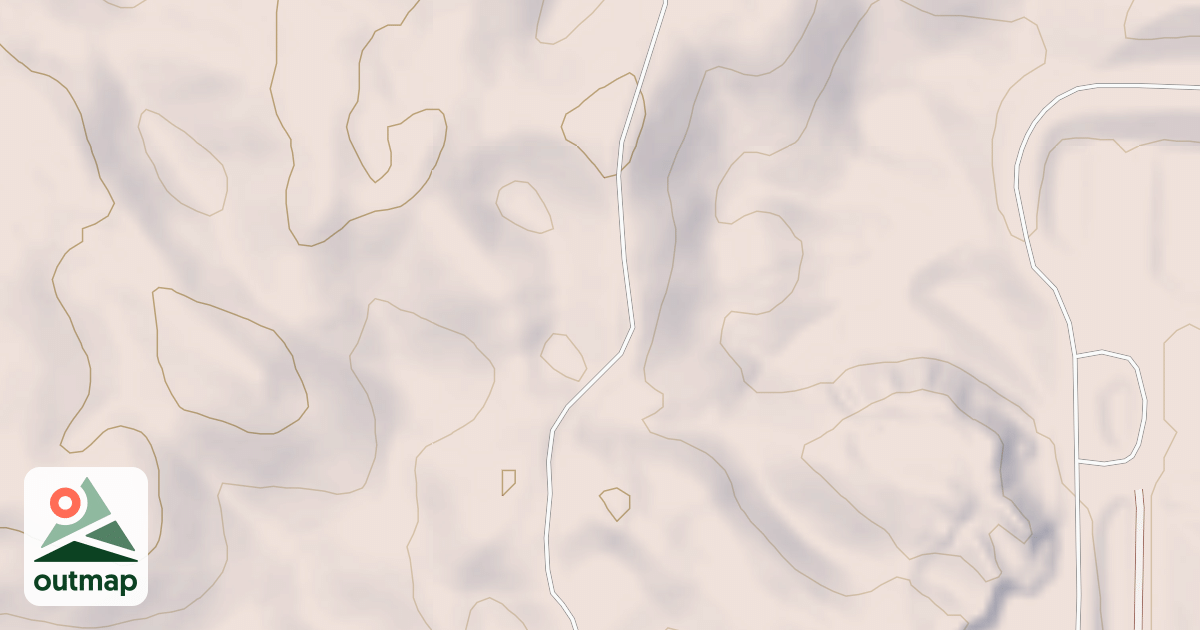 Map of Mississippi River Northwood's Trail