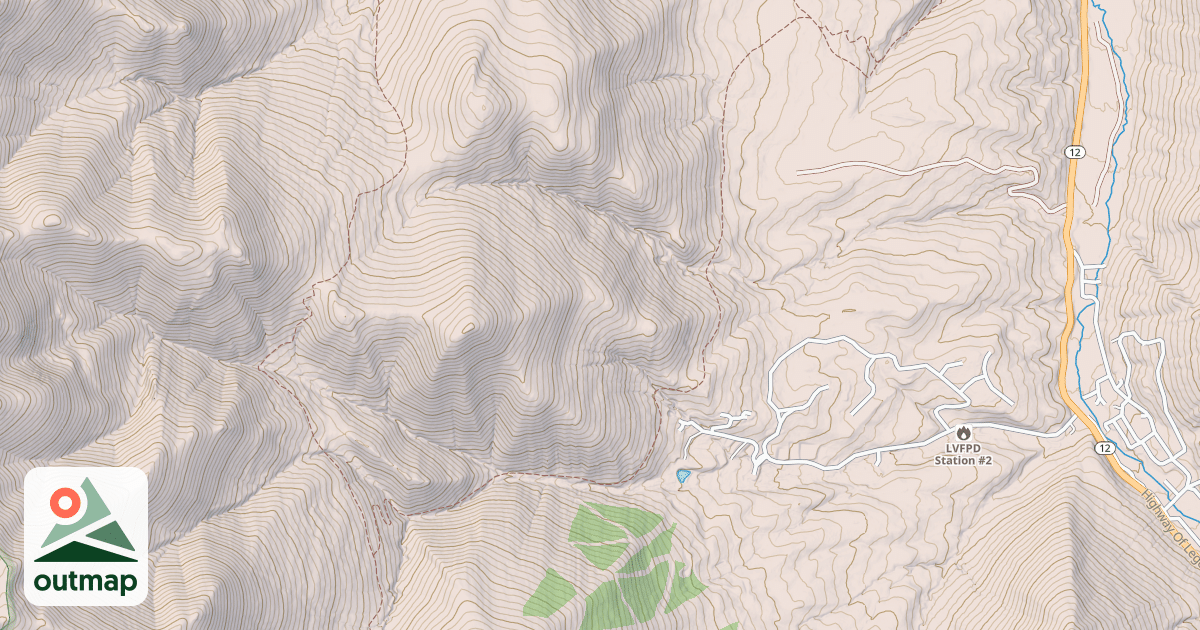 Map of BAKER CREEK