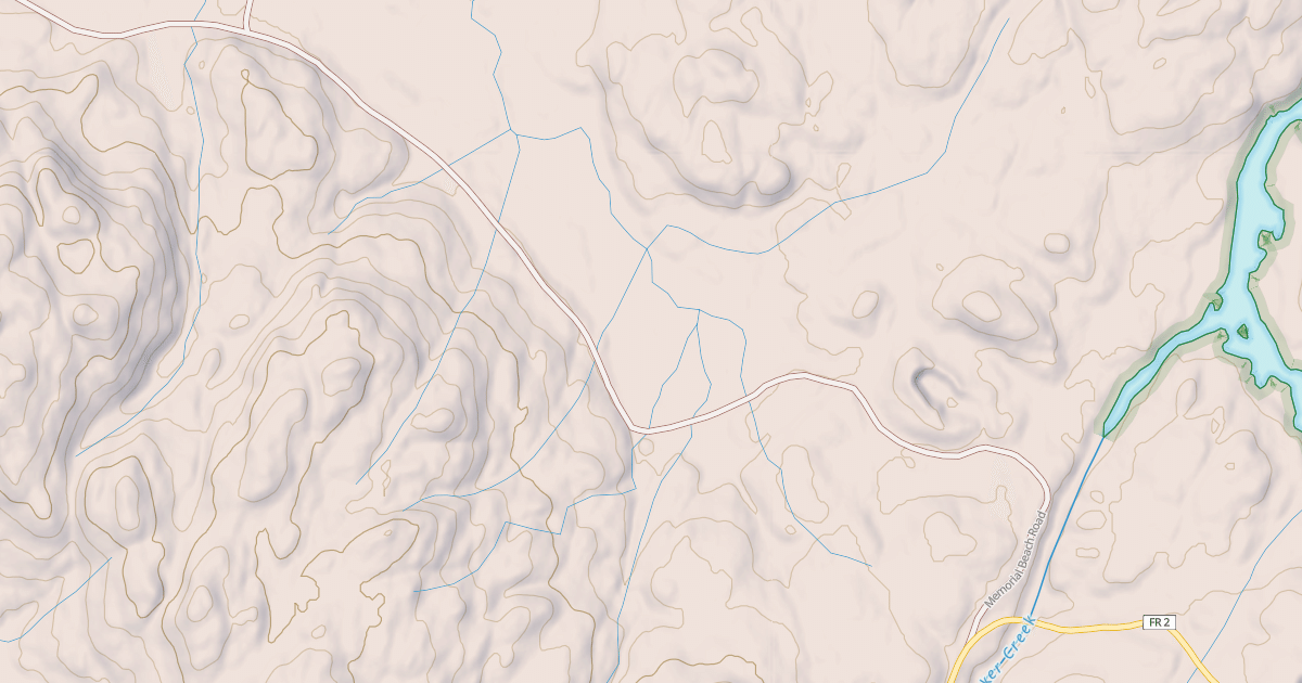 Map preview of MEMORIAL BEACH