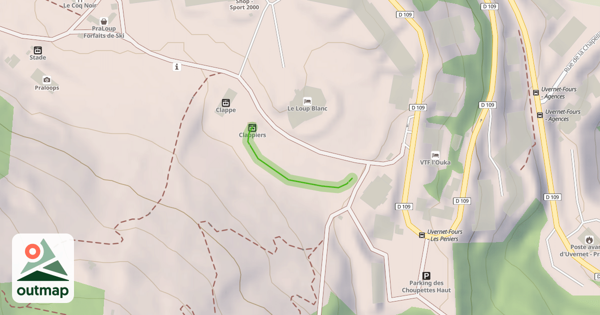 Map of Clappiers