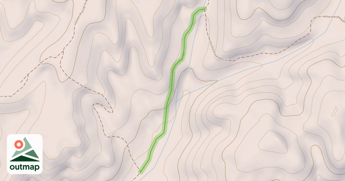 Map of Beaver Ponds