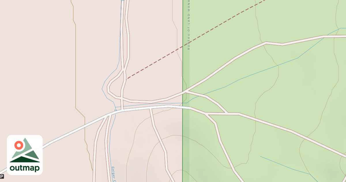 Map of BLM National GTLF Public Motorized Roads 59cbb9b3-a979-488e-abc8-de2fc34ef618