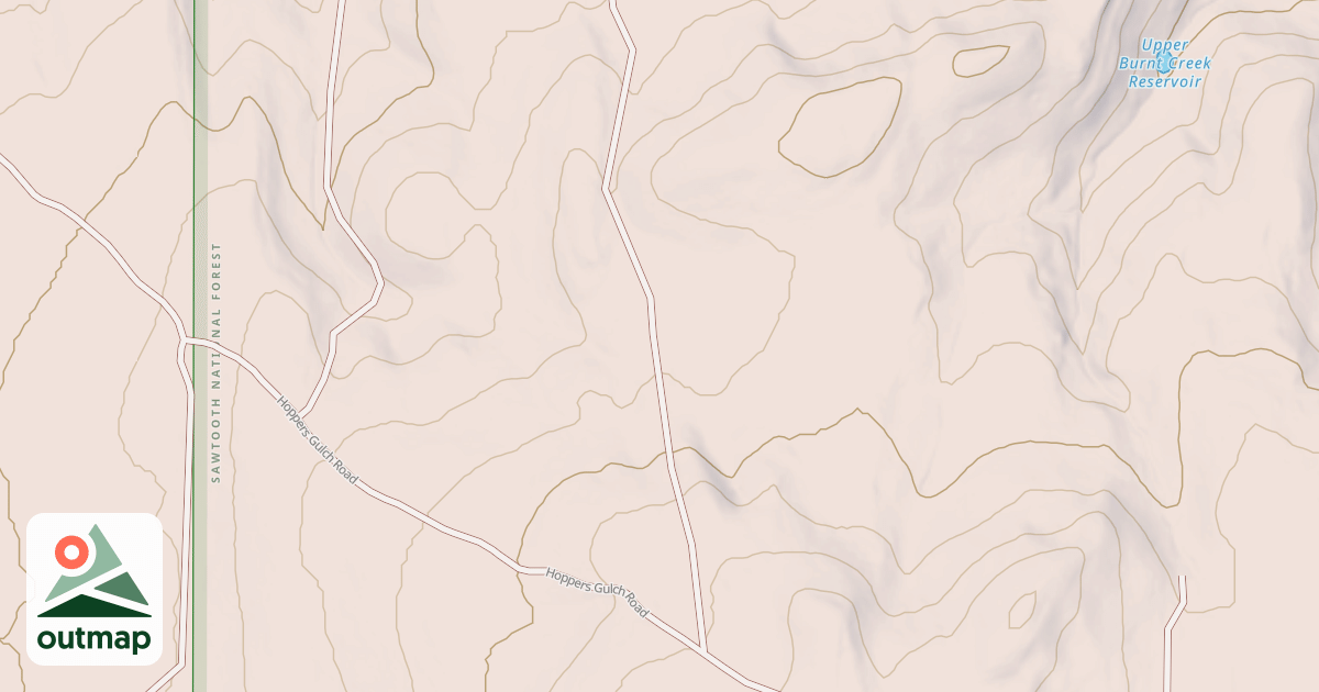 Map of GRASSY SPRING