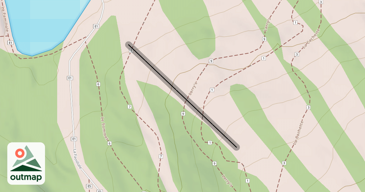 Map of 20. Snowpark Zone Nord