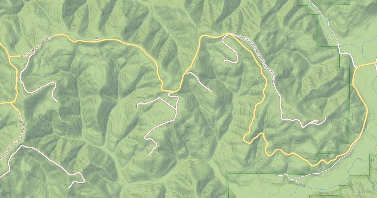 Map preview of YACHATS MTN.