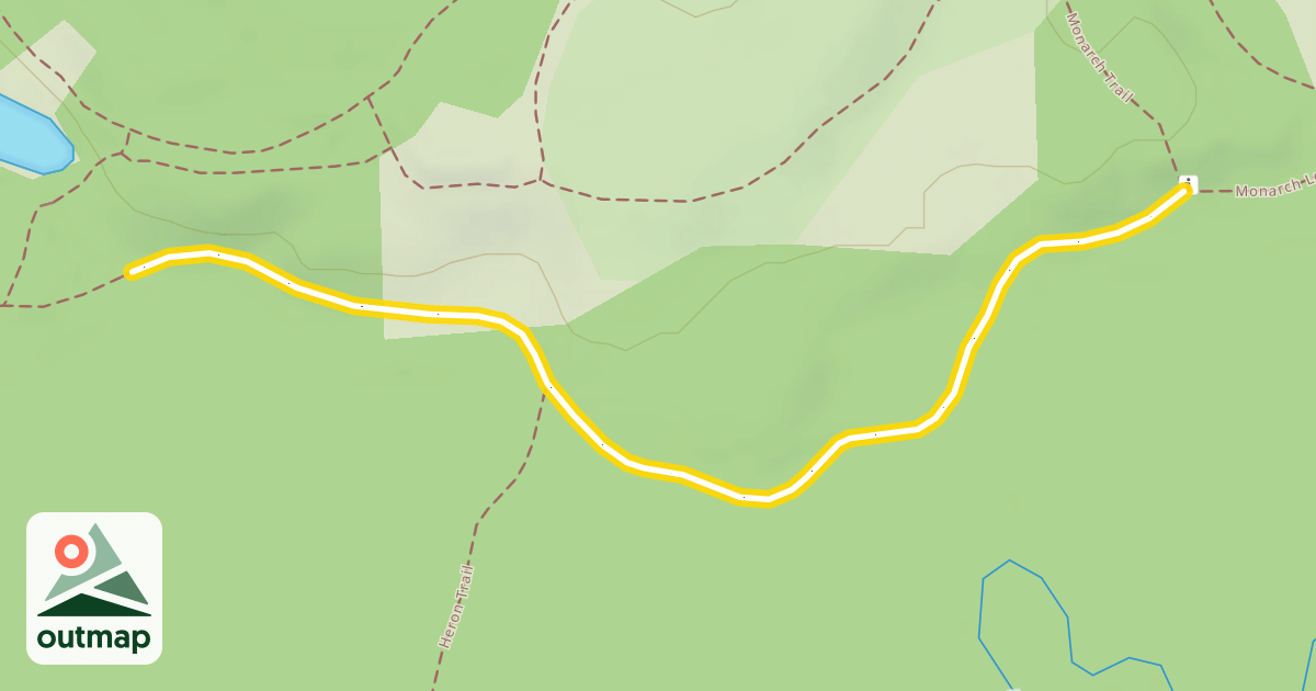 Map of Monarch Trail