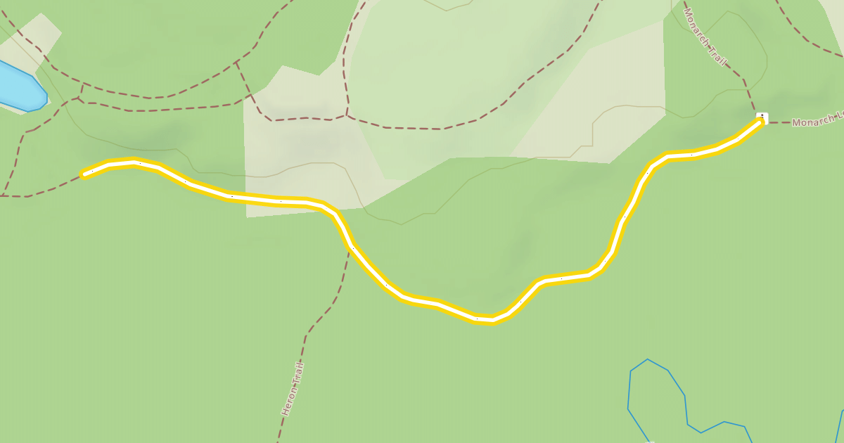 Map preview of Monarch Trail