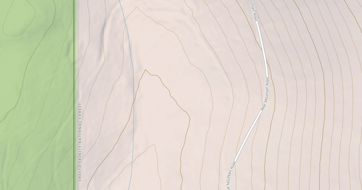 Map preview of BEAR MTN BEAR EA
