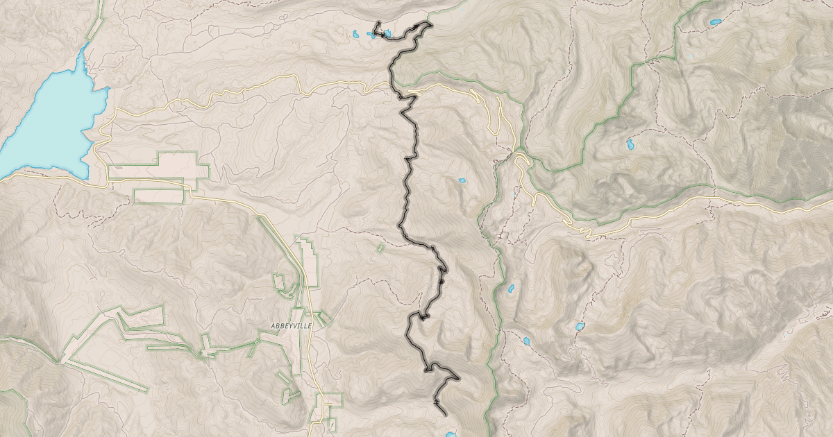 Map preview of Timberline Trail