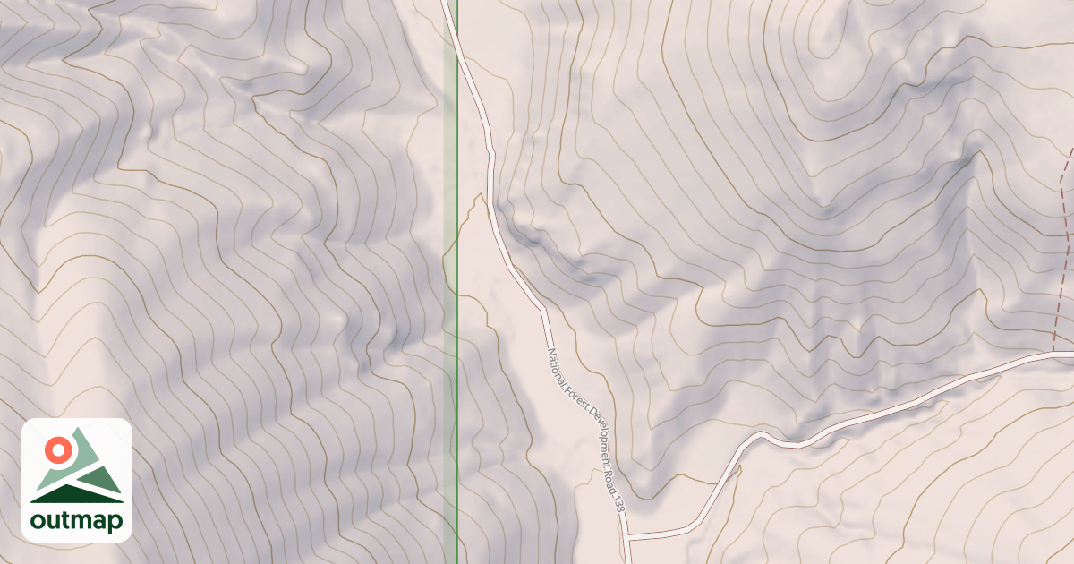 Map of BLM National GTLF Public Motorized Roads 1a0d6625-8e92-44df-b32b-7b85024e25bc