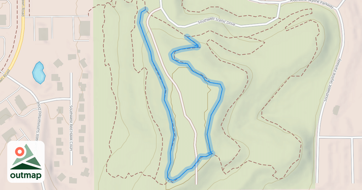 Map of South Summit Loop