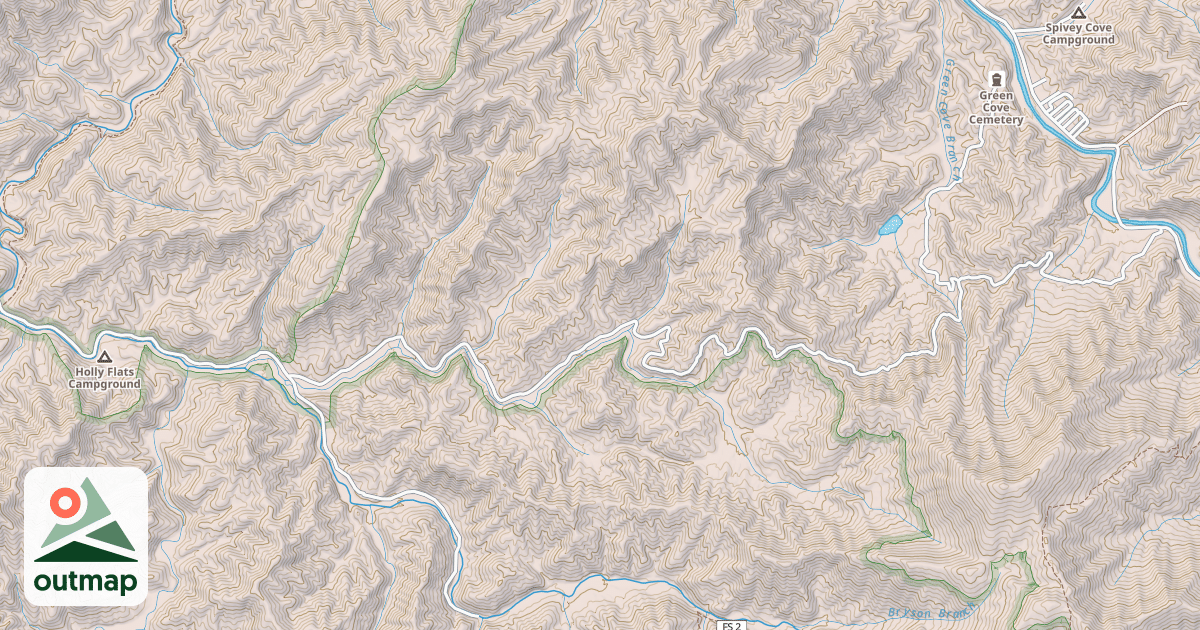 Map of BALD RIVER