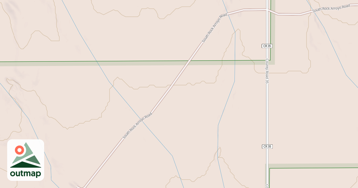 Map of SOUTH ROCK ARROYO