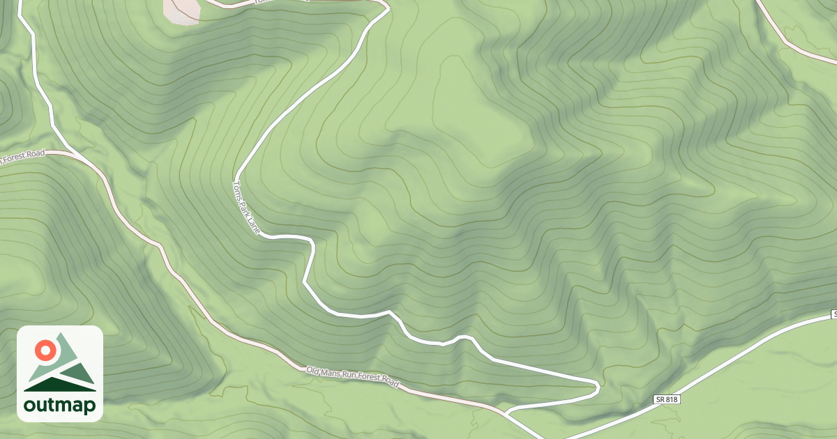 Map of FELTZ RIDGE