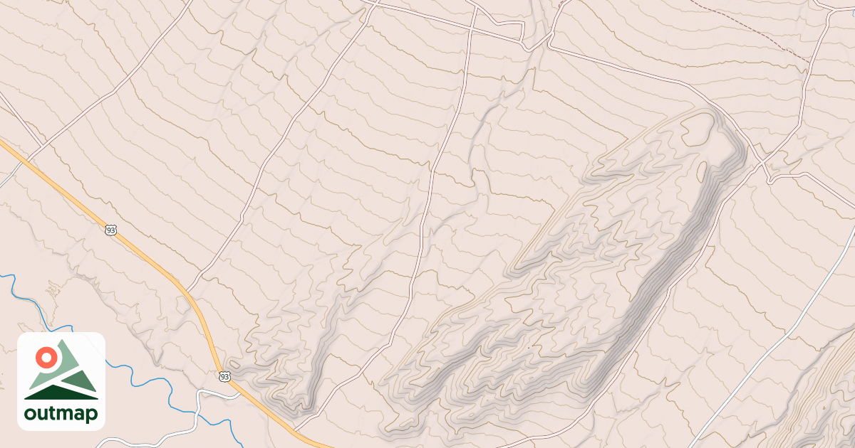 Map of BLM National GTLF Public Motorized Roads 0e470d2d-a9a3-4193-8886-f9891731cde6