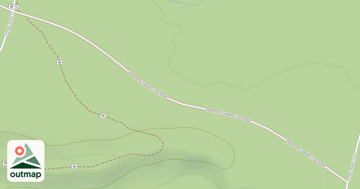 Map of REDMOND SADDLE  CLUB