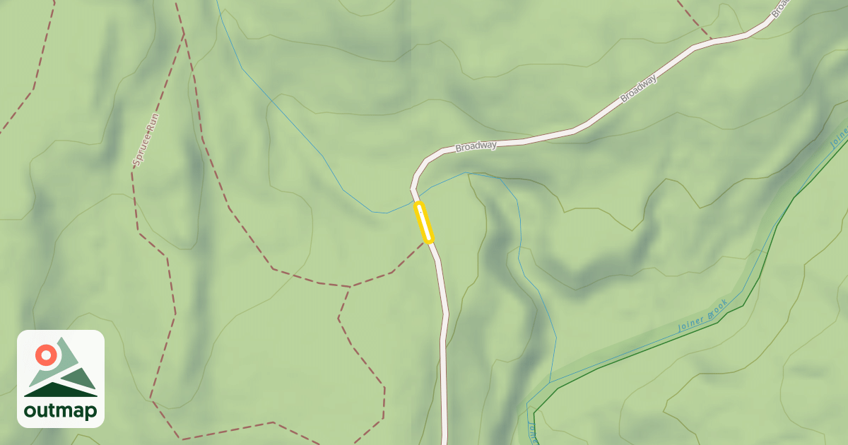 Map of Broadway
