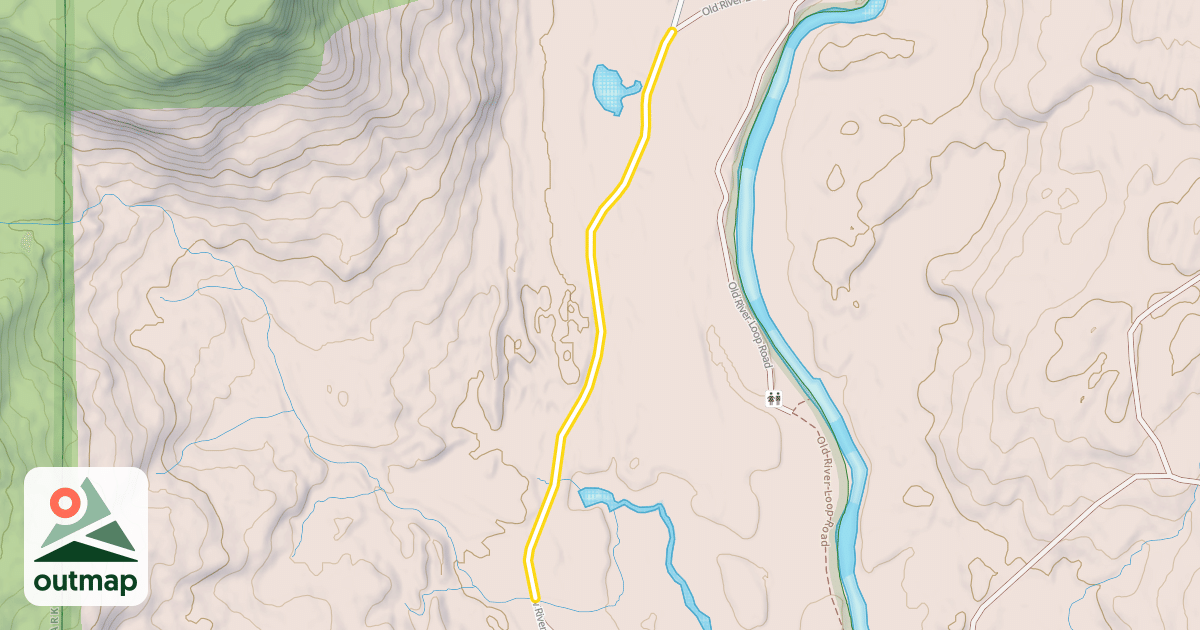 Map of New River Road
