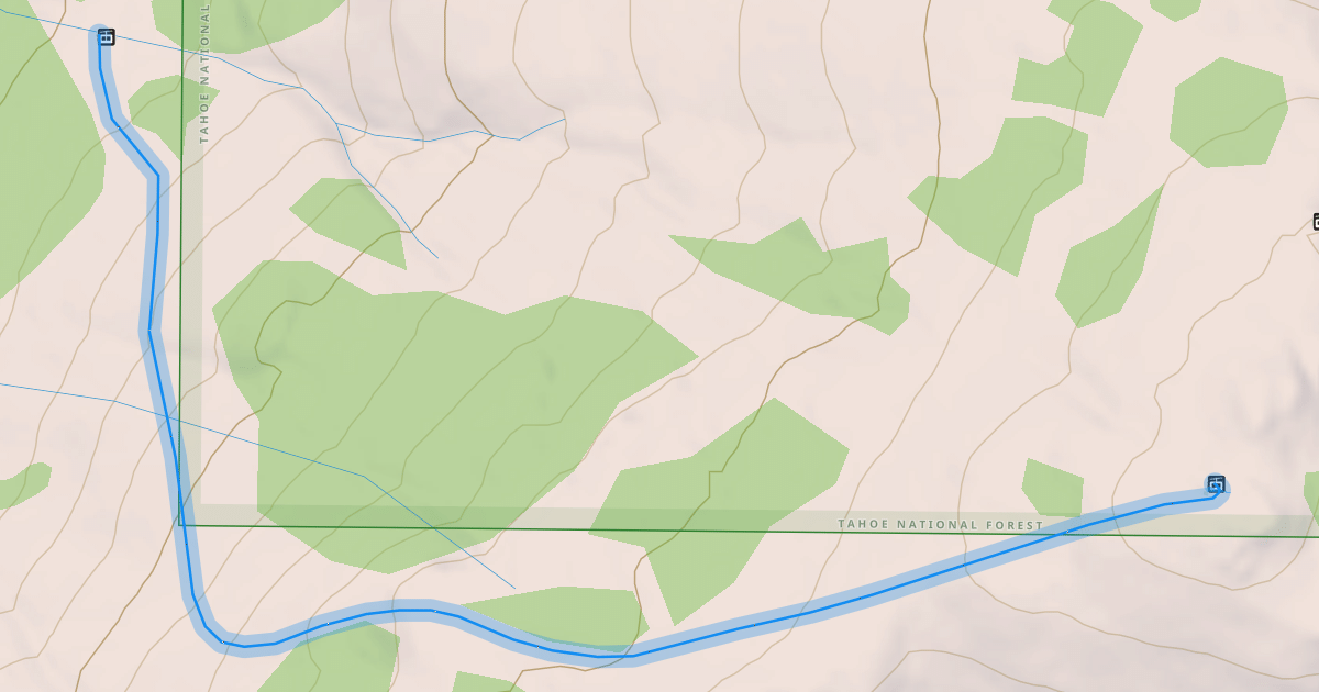 Map preview of Dutchman Gully
