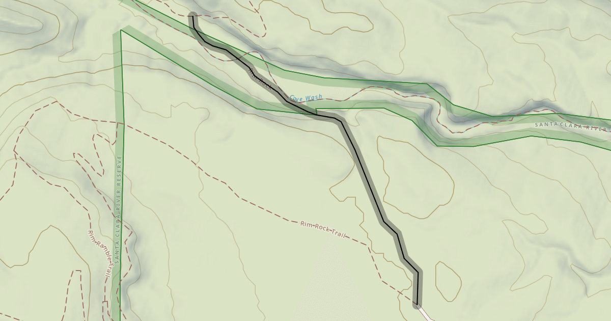 Map preview of Rim Rock