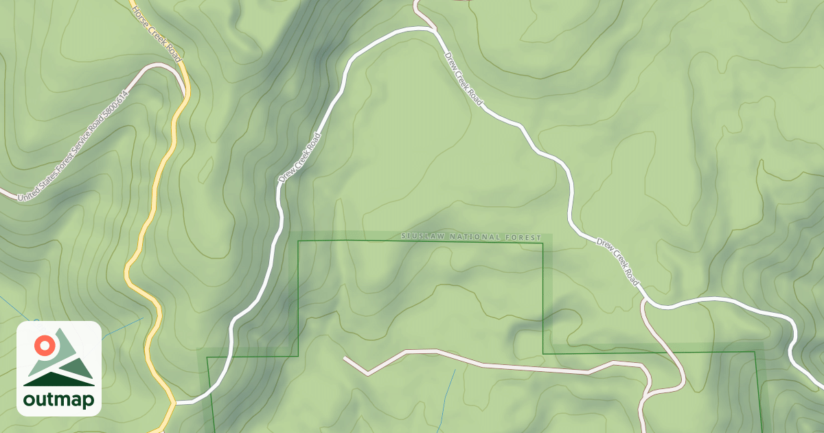 Map of DREW RIDGE