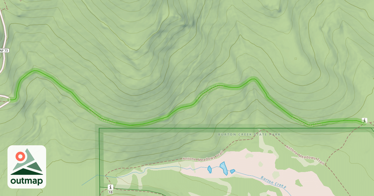 Map of Whoop-dee-doo