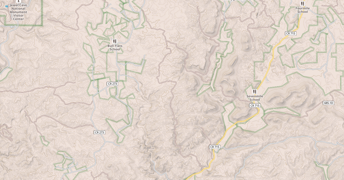 Map preview of GRIFFIS CANYON