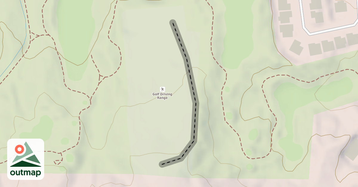 Map of sled hill