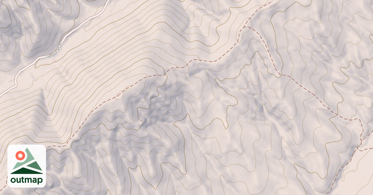 Map of Danskin #521