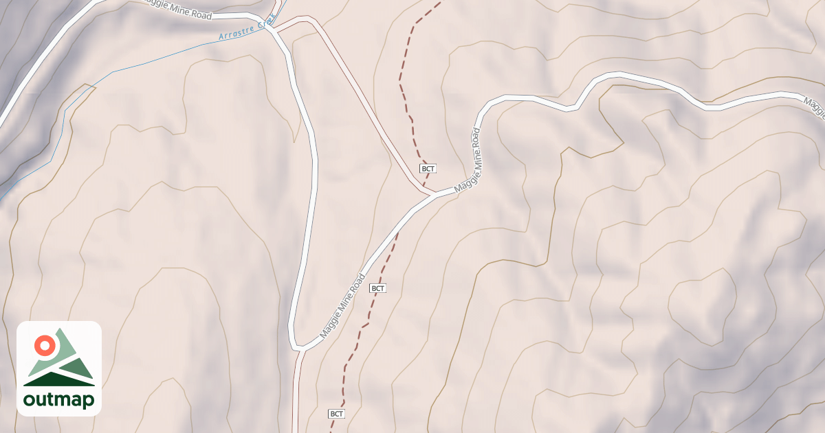 Map of Black Canyon Trail