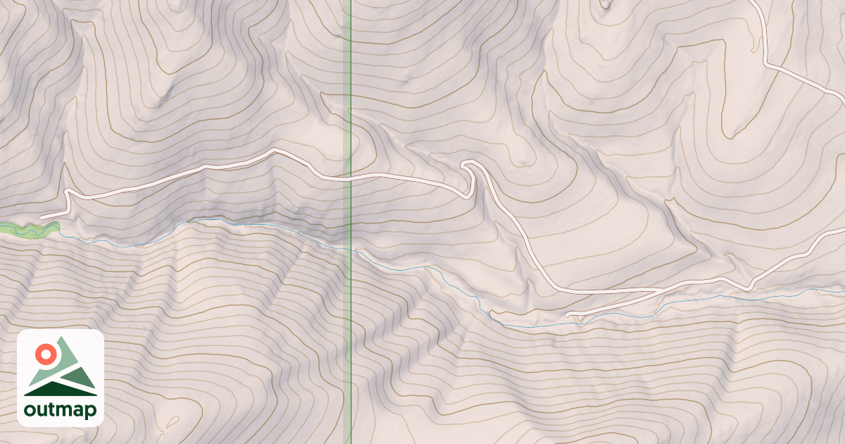 Map of WASH O'NEIL BASIN SPUR A