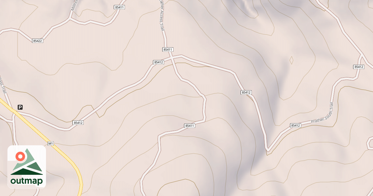 Map of PRATHER SOUTH