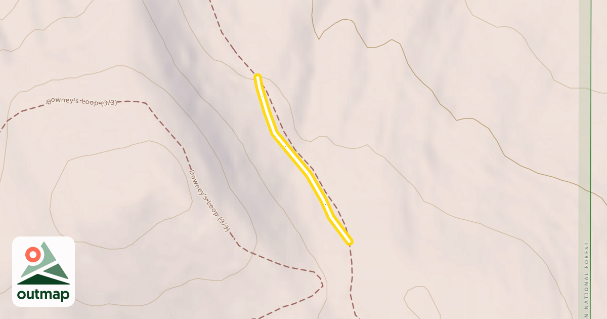 Map of Montagne's Meander