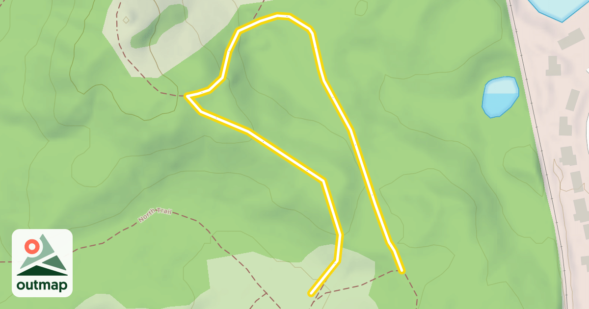 Map of Boulder Ridge