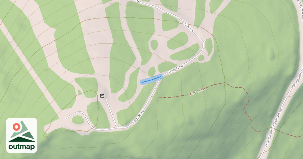 Map of Forty Niner