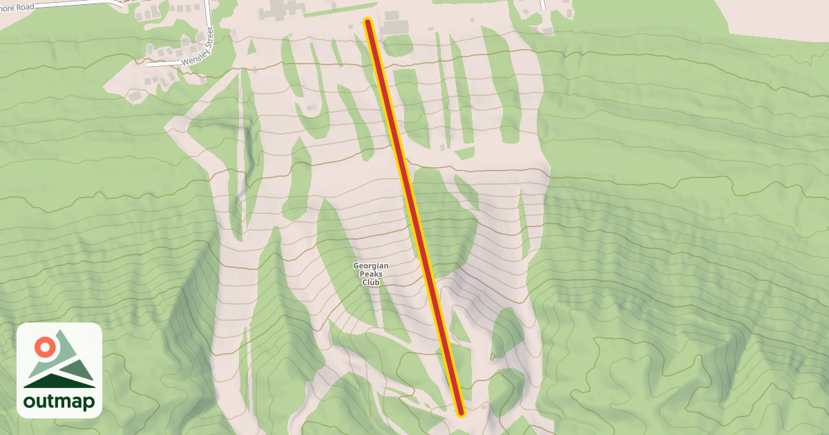 Map of Roger's Chair