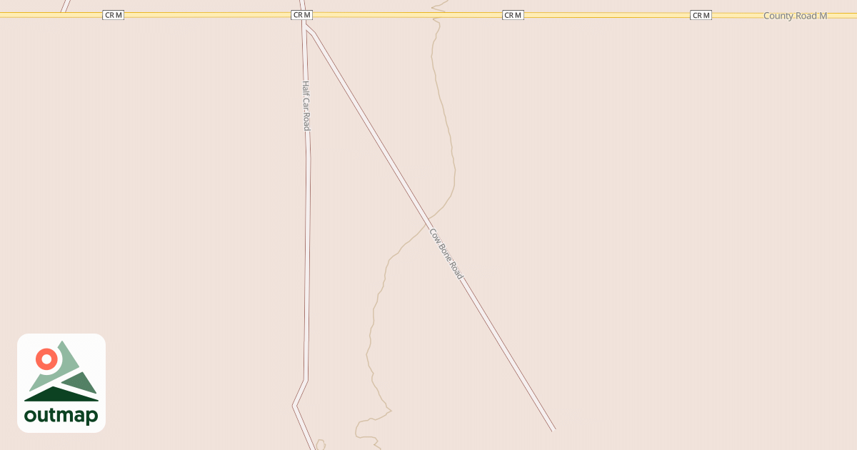 Map of COW BONE