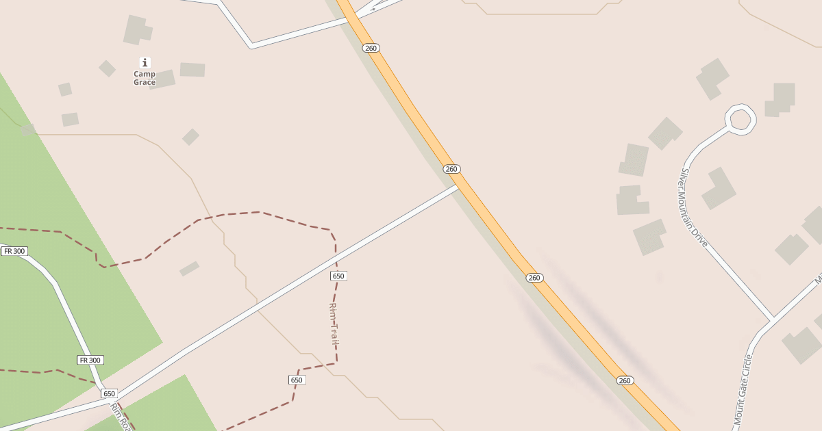 Map preview of USFS National Forest System Roads {4D979CE2-DE6F-4E55-B9A5-5AB4D700A529}