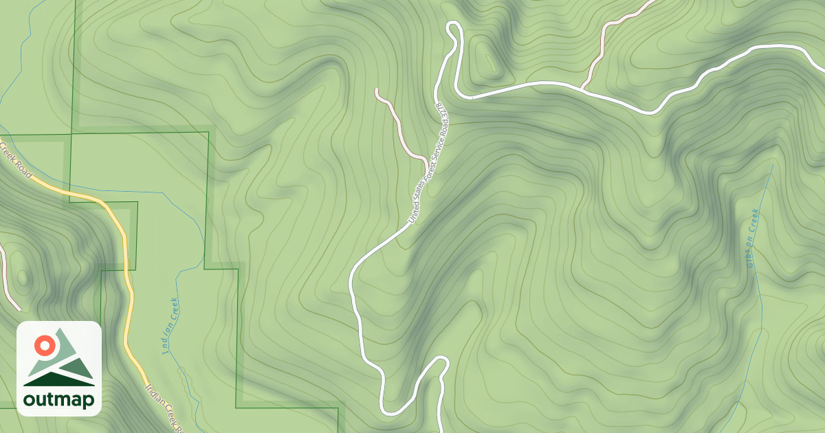 Map of GIBSON CR. RD.