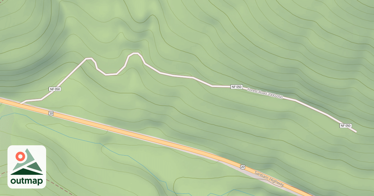 Map of ECHO MTN RD